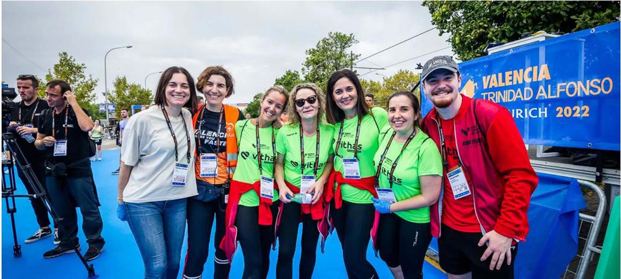 #VoluntariosVithales en el Medio Maratón Valencia Trinidad Alfonso Zurich.