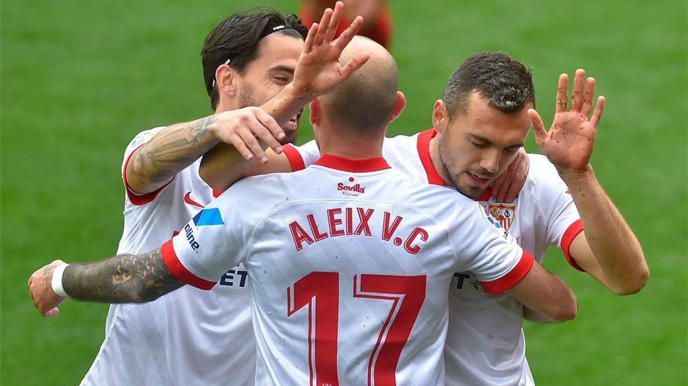 Aleix Vidal está creciendo en este Sevilla