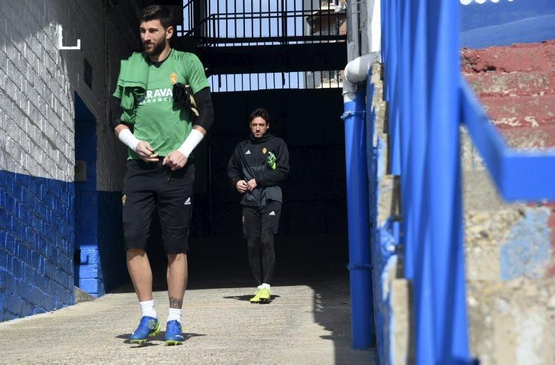 El Real Zaragoza se prepara para el 'derbi' de mañana