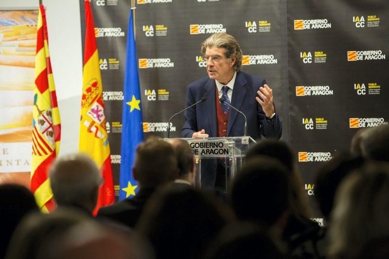 Juan Bolea recibe el Premio de las Letras Aragonesas