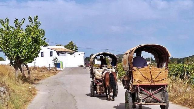 El carro hace camino en la Marina Alta
