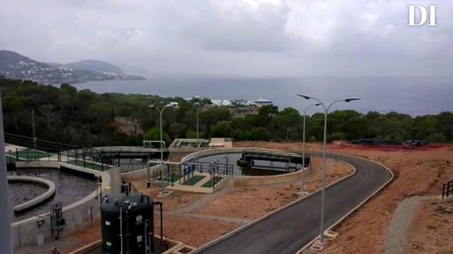 Se conecta a la red eléctrica la depuradora de Cala Tarida