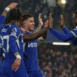 Los jugadores del Chelsea celebran el tanto de Jackson contra el Newcastle