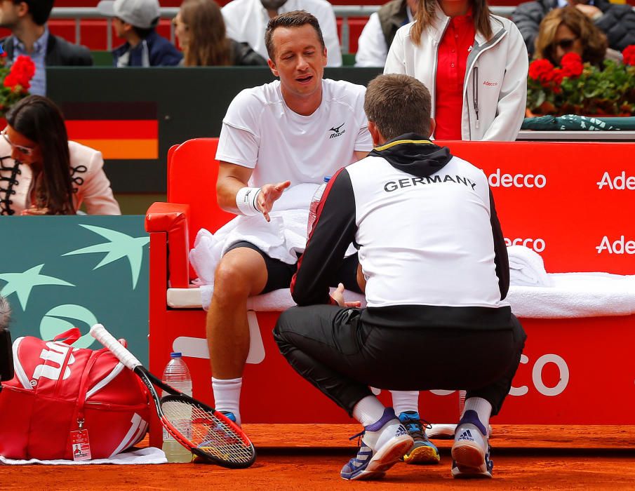 Cuartos de final de la Copa Davis: España-Alemania