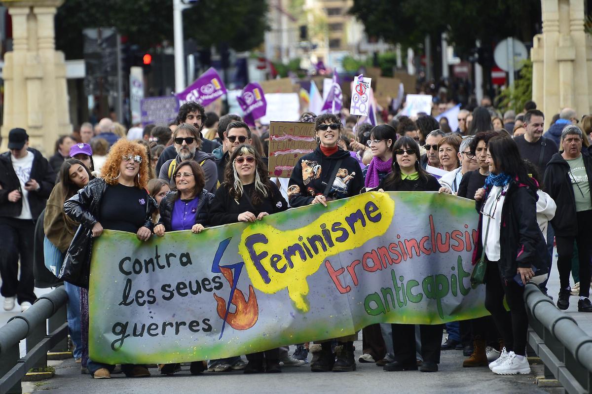 Manifestacion 8 M en Elche