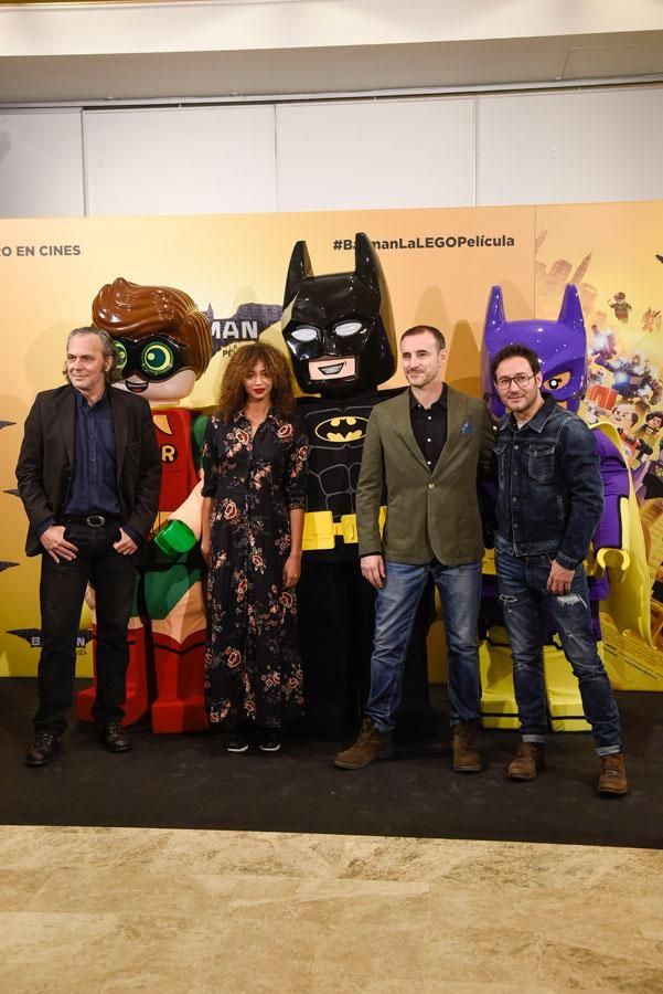 Berta Vázquez junto al resto del equipo de la película