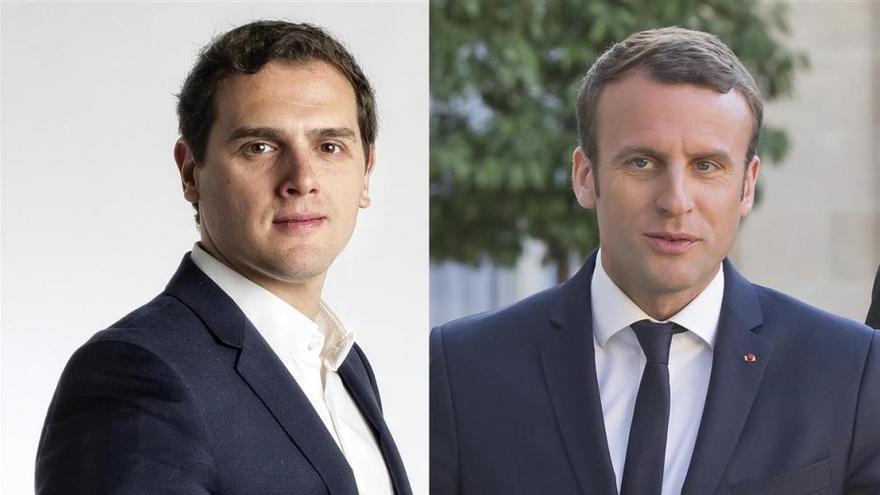 Rivera, Macron y Renzi preparan una plataforma para ir juntos a las elecciones europeas del 2019