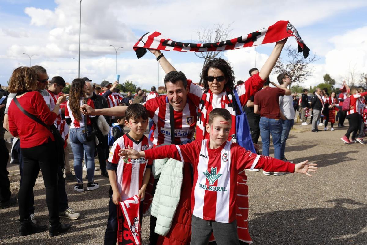 GALERÍA | Así recibió la Fan Zone al Zamora CF antes del partido