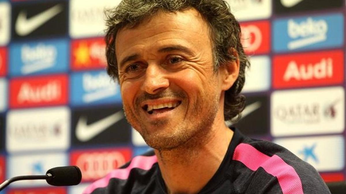 Luis Enrique, entrenador del FC Barcelona