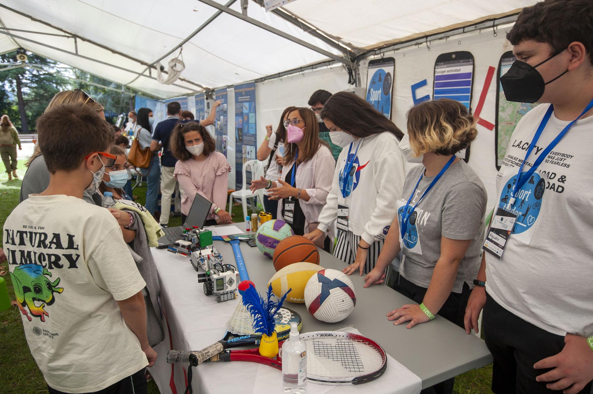 Fin de semana con la feria de ciencia de Cambre