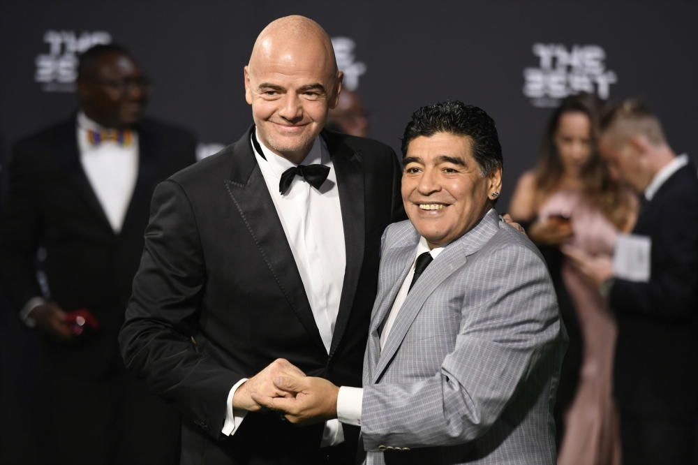 Las mejores imágenes de la vida de Maradona