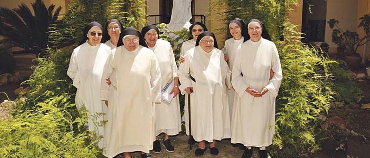 Las religiosas de la Consolación de Xàtiva, en una imagen previa al estado de alarma.