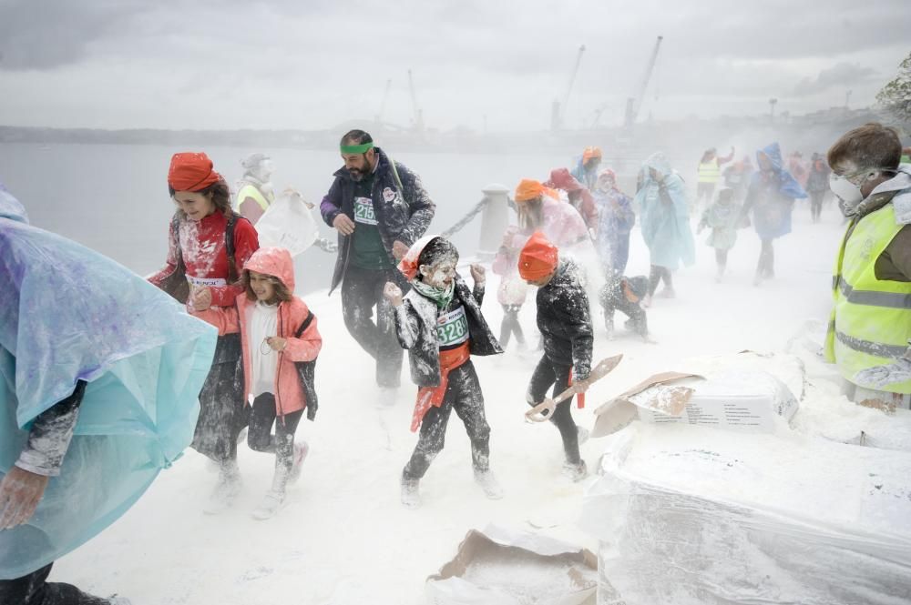 Más de 9.000 personas participan en la sexta Carrera ENKI en A Coruña.