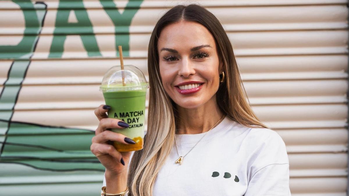 Lauren Mackin, fundadora de A matcha a day..., en Santa Catalina