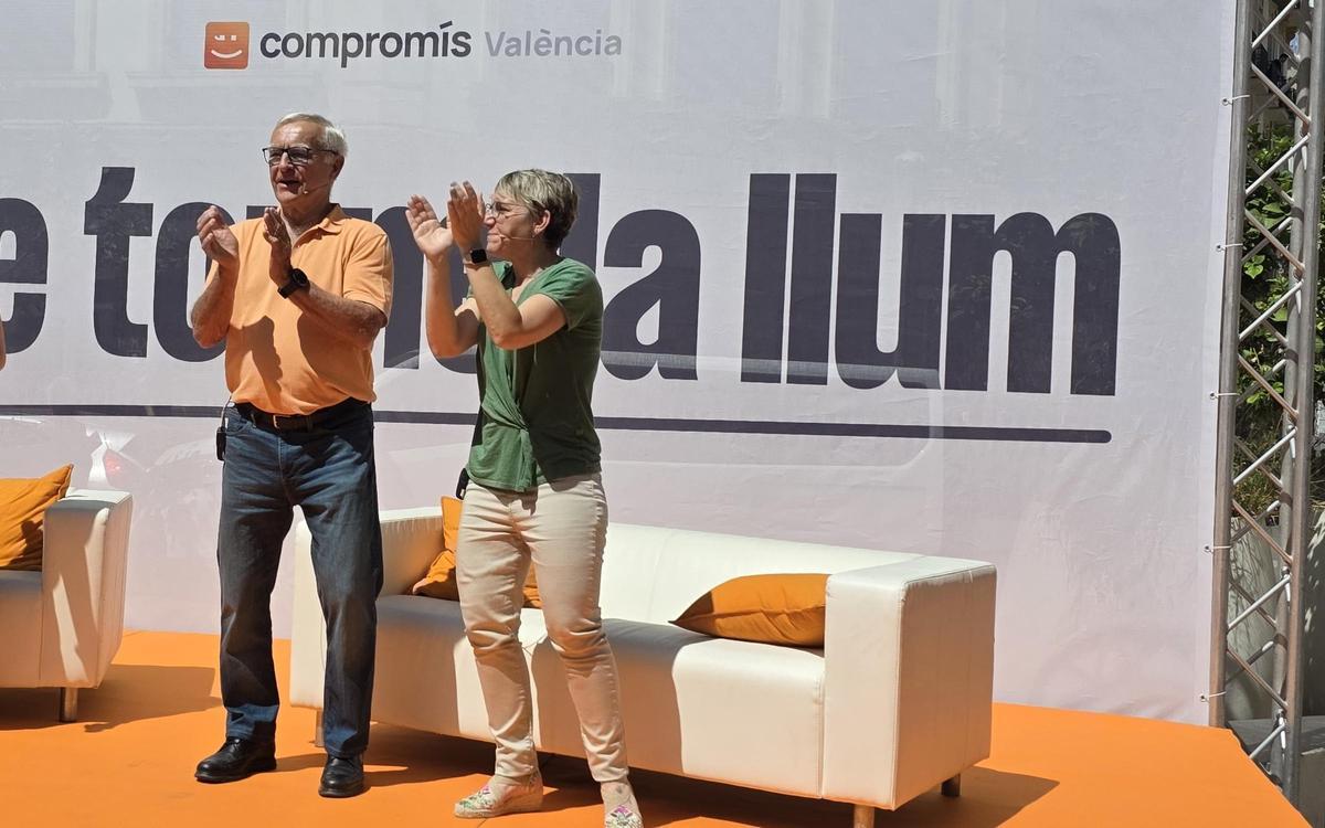 Ribó y Robles, en el escenario