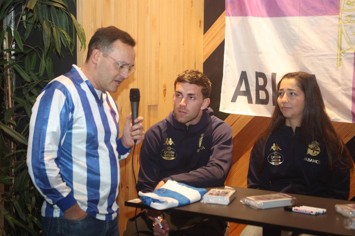 Inauguración de la peña deportivista A Bica