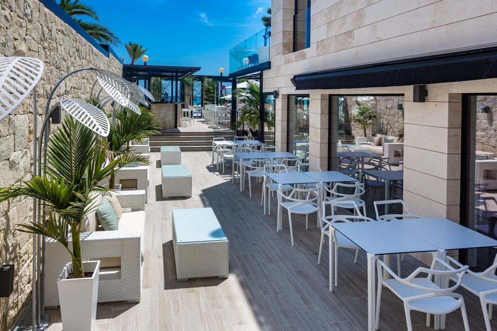 Instalaciones del restaurante Noa Lounge en El Albir