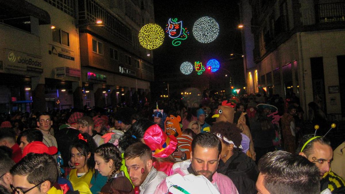 Ambiente de Carnaval, imagen de archivo.