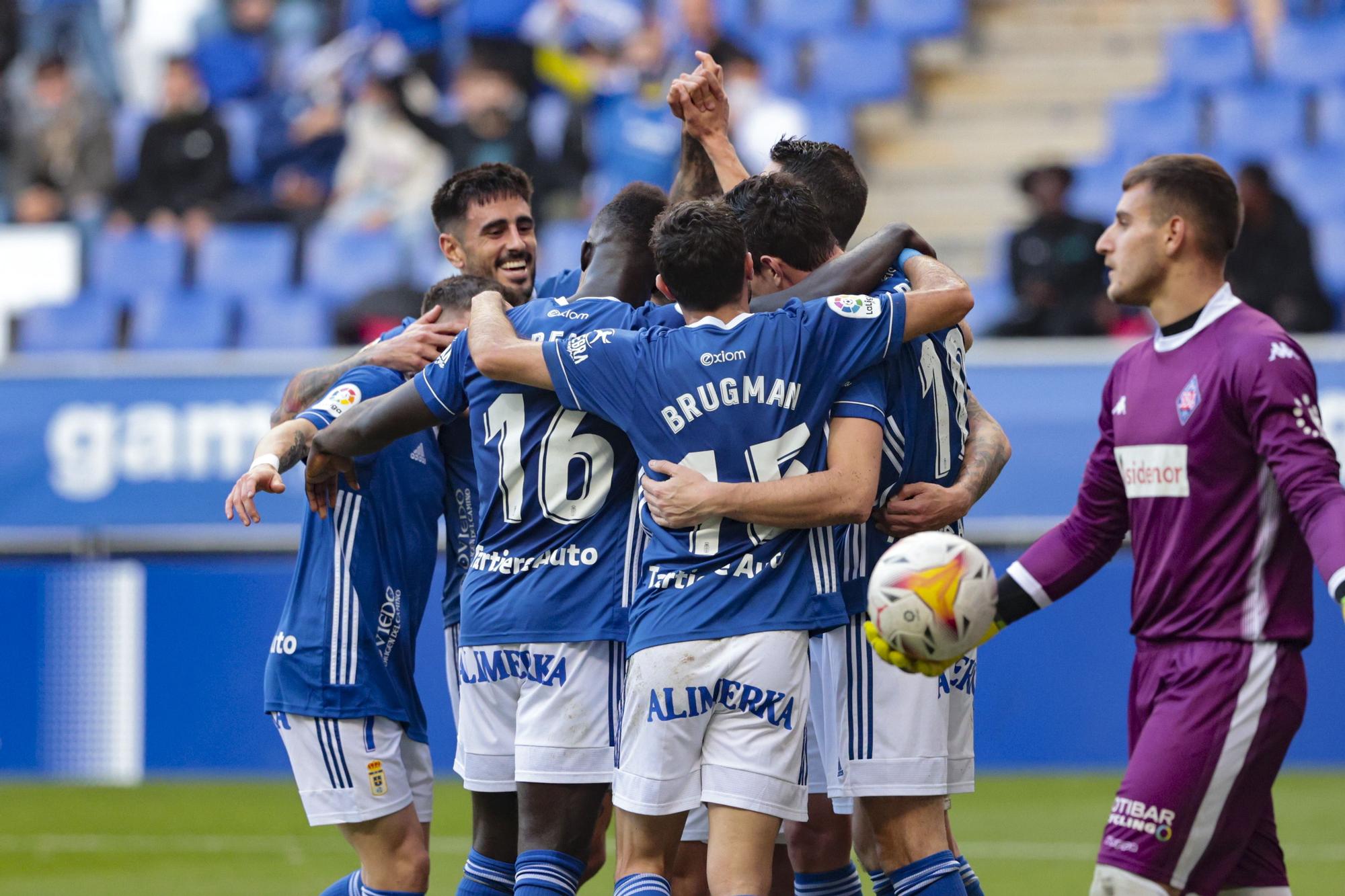 En imágenes: Así ha sido la victoria del Real Oviedo ante el Amorebieta