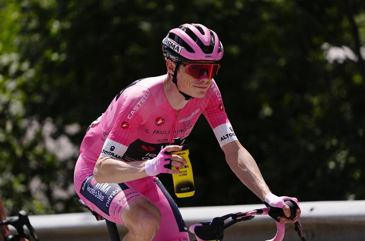 Jonas Vingegaard, durante la 20ª etapa.