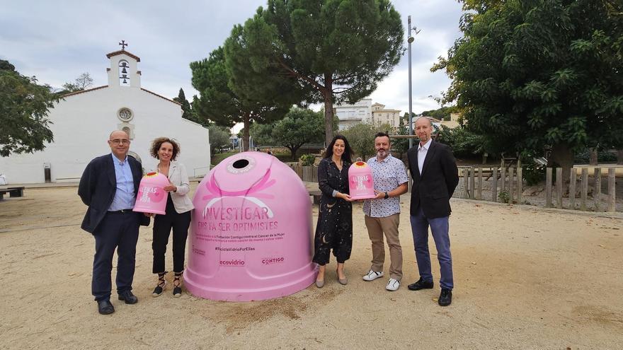 El Consell Comarcal de l&#039;Alt Empordà s&#039;adhereix a campanya &quot;Recicla vidre per elles&quot; per promoure la investigació contra el càncer de mama