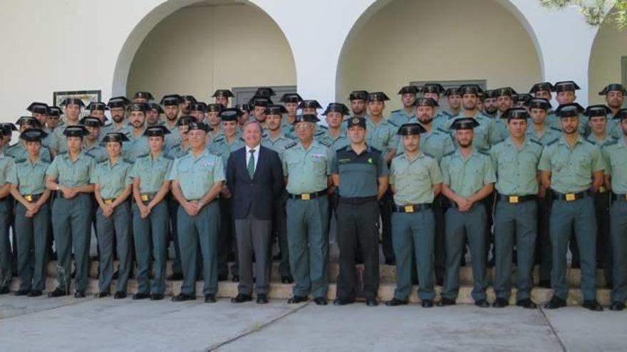 Comienzan las prácticas de la Guardia Civil