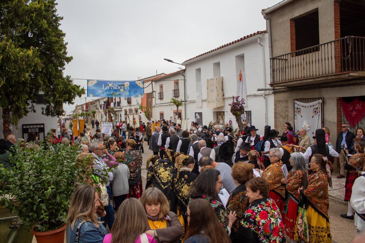 La Fiesta de la Jara en Flor ensalza la identidad de La Siberia en Castilblanco el año pasado.