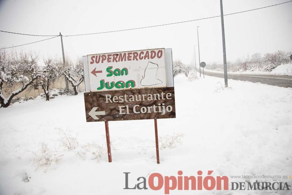 Nieve en el Noroeste de la Región