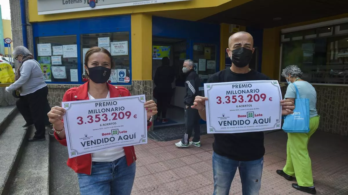 Bonoloto millonaria en La Feria: Una administración con estrella