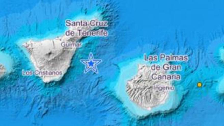 El IGN detecta  un terremoto de  3,2 grados en el  volcán de Enmedio