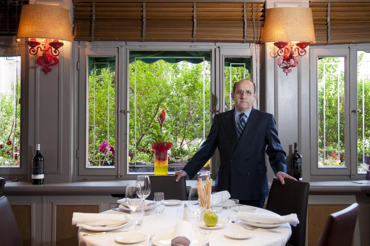 Gerardo Oter, fundador de Grupo Oter, uno de los grandes nombres de la hostelería madrileña.