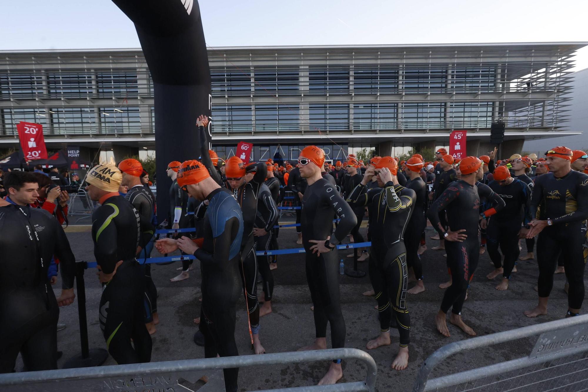 Las imágenes del Ironman 70.3 en Valencia