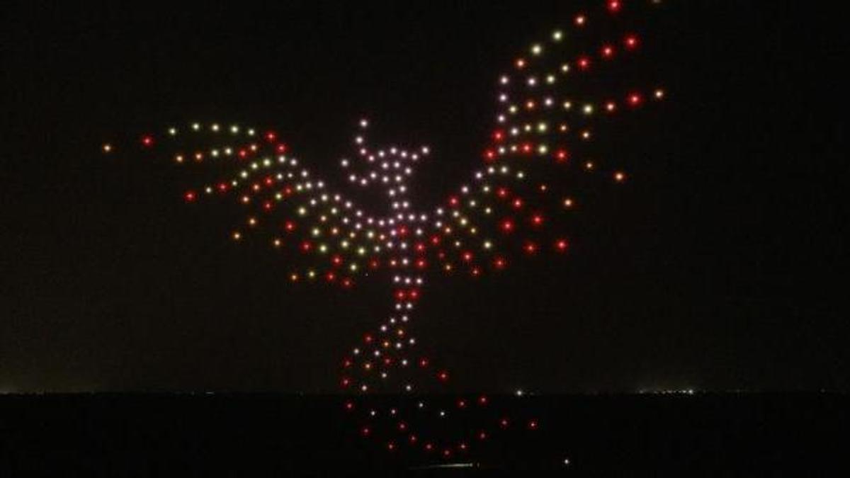 Espectáculo de drones de UMILES