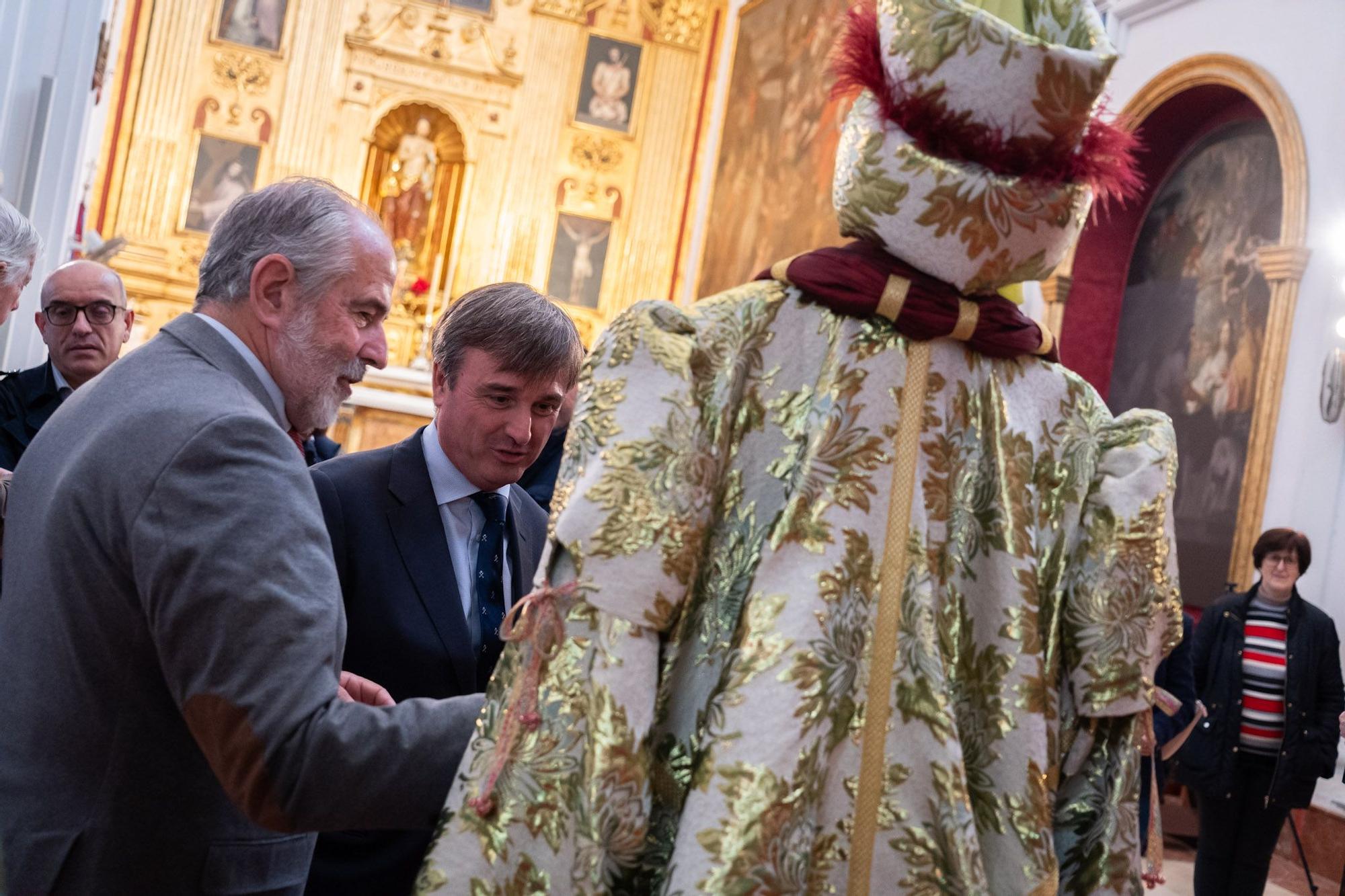 Presentación de los trajes de los Reyes Magos para la Cabalgata de Málaga