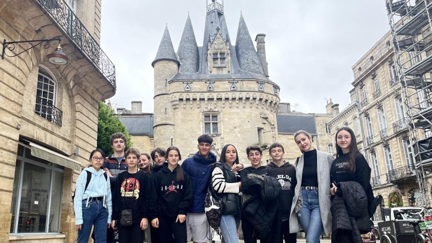 Alumnos del IES Monastil de Elda viajan a Burdeos