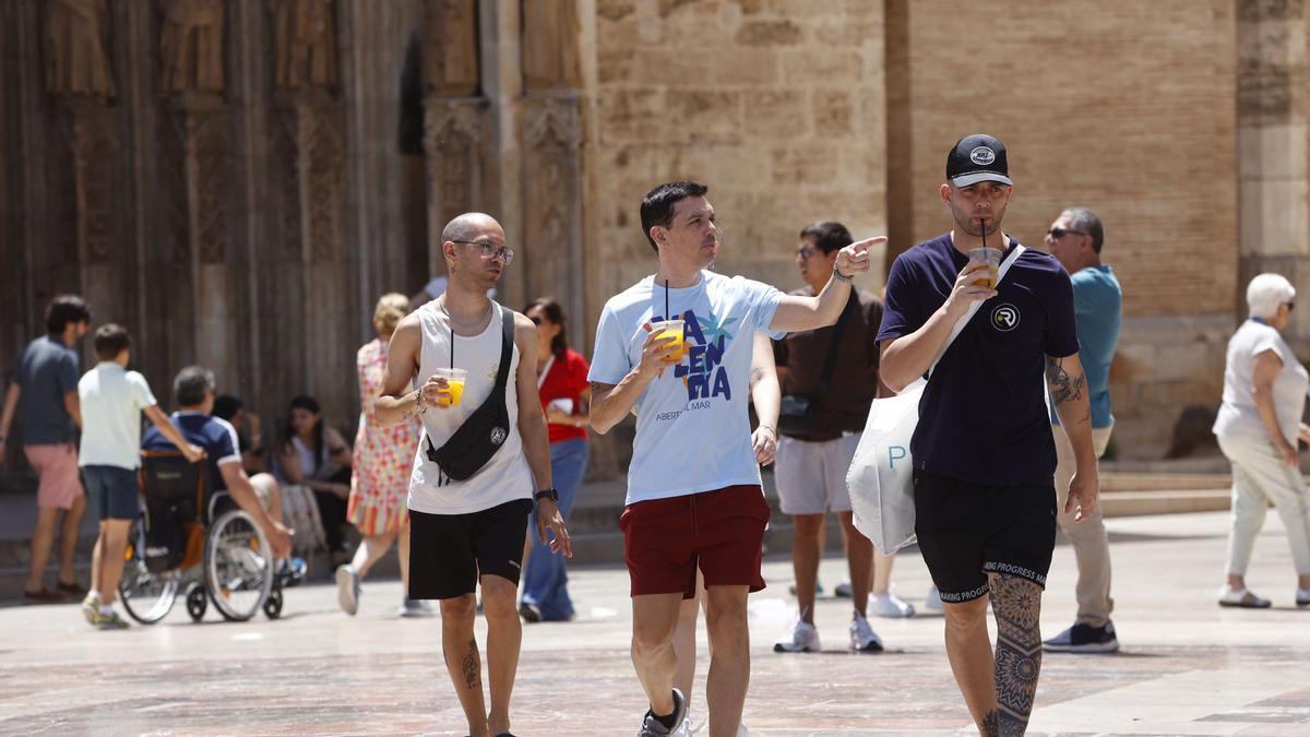 Las altas temperaturas protagonizan la jornada del sábado en València