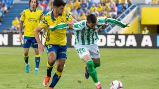 Lo Celso aprovecha un regalo de Assane para empatar en Gran Canaria al filo del descanso (1-1)