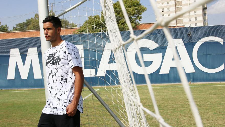 Munir, portero titular del Málaga CF.