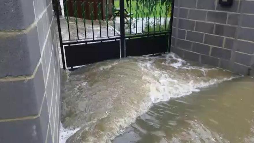 Inundaciones en San Andrés de la Pedrera