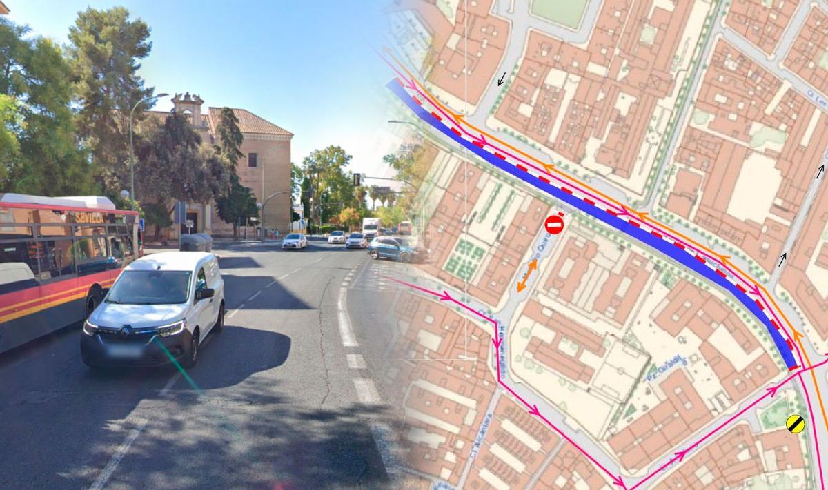 El Ayuntamiento ha informado de las afecciones al tráfico por las obras.