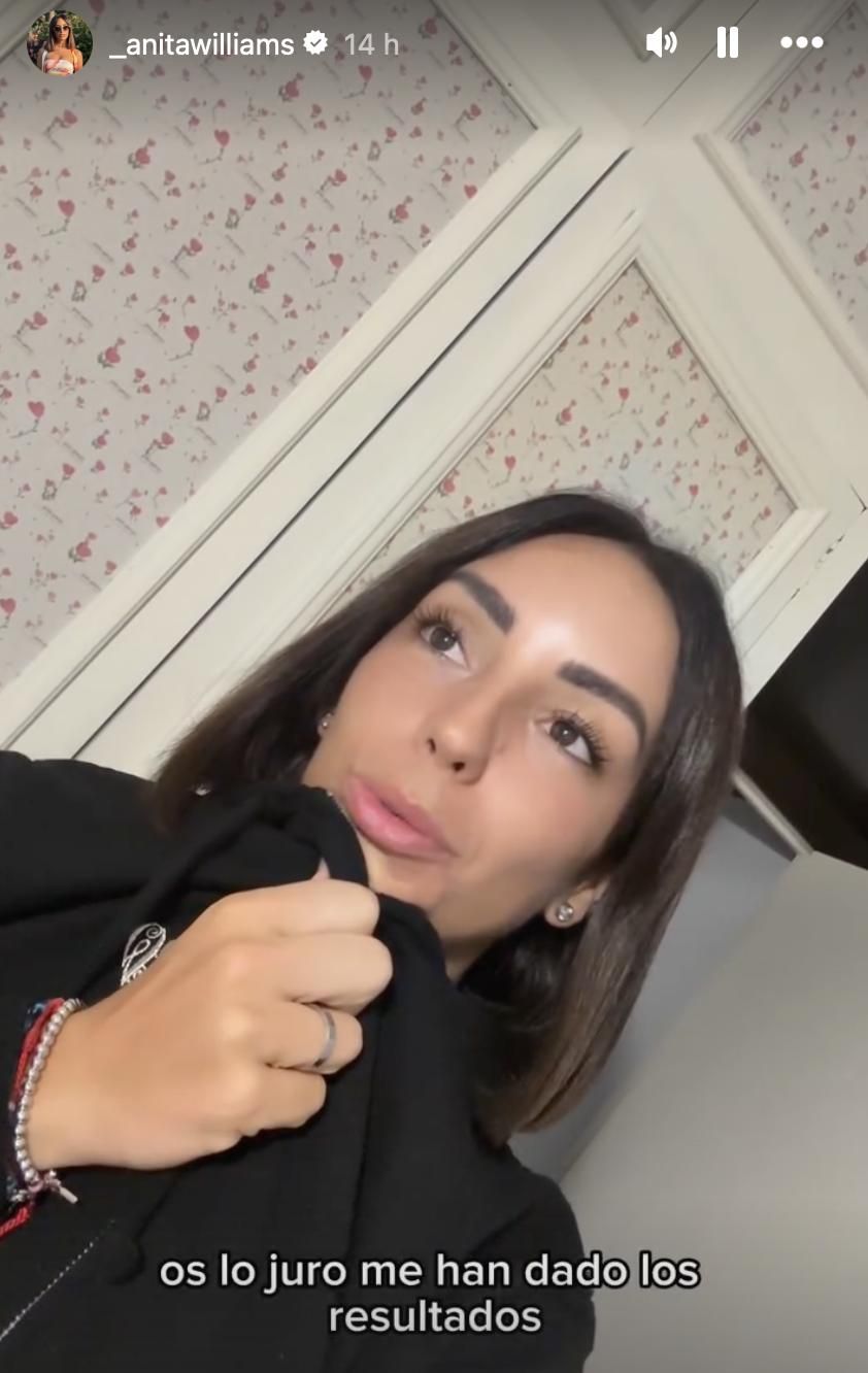 Anita Williams, aliviada tras conocer los resultados médicos
