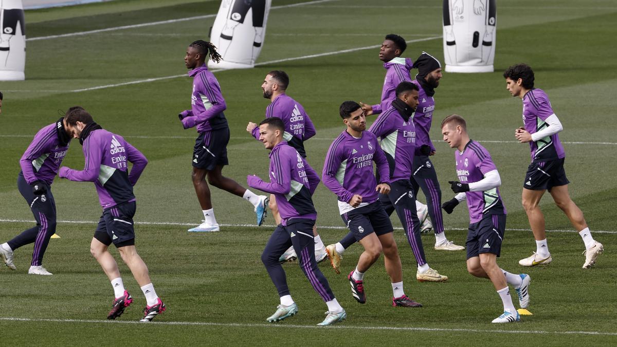 ¿Buenas noticias para el Madrid? Ancelotti cerró la preparación del clásico con Rodrygo