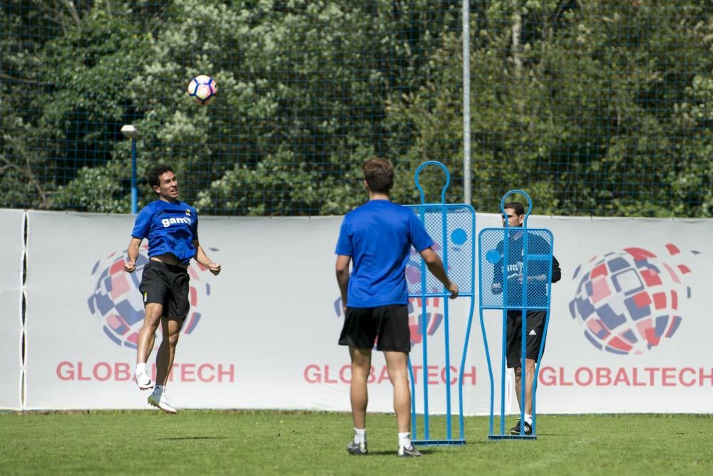 Entrenamiento del Real Oviedo