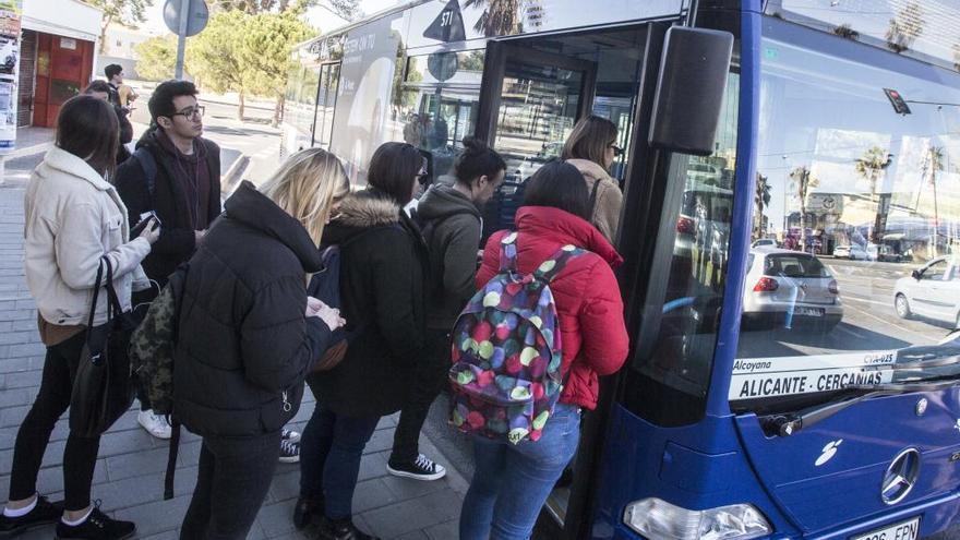 Unas Hogueras de récord también para el transporte urbano de Alicante