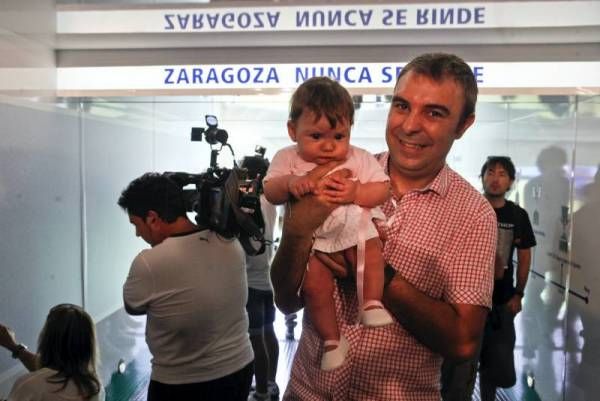 Imágenes de la inauguración del corazón del estadio