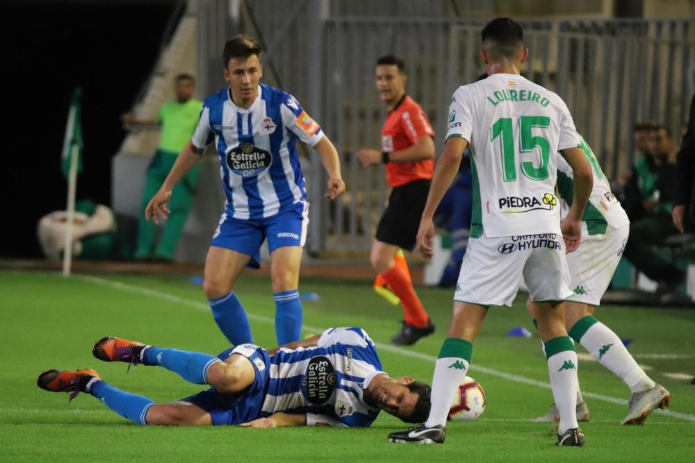 Dani Giménez sostiene al Dépor en Córdoba.