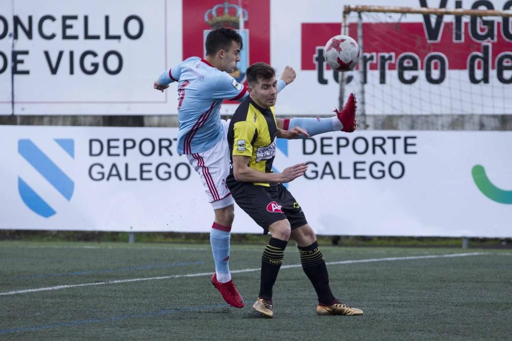 El Rápido de Bouzas se asienta en la zona de play off tras ganar el derbi al Celta B.