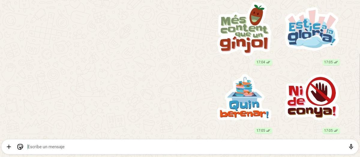 ‘Això és mel!’ o ‘A la fresca’: nuevos stickers con expresiones del catalán balear para aplicaciones de mensajería
