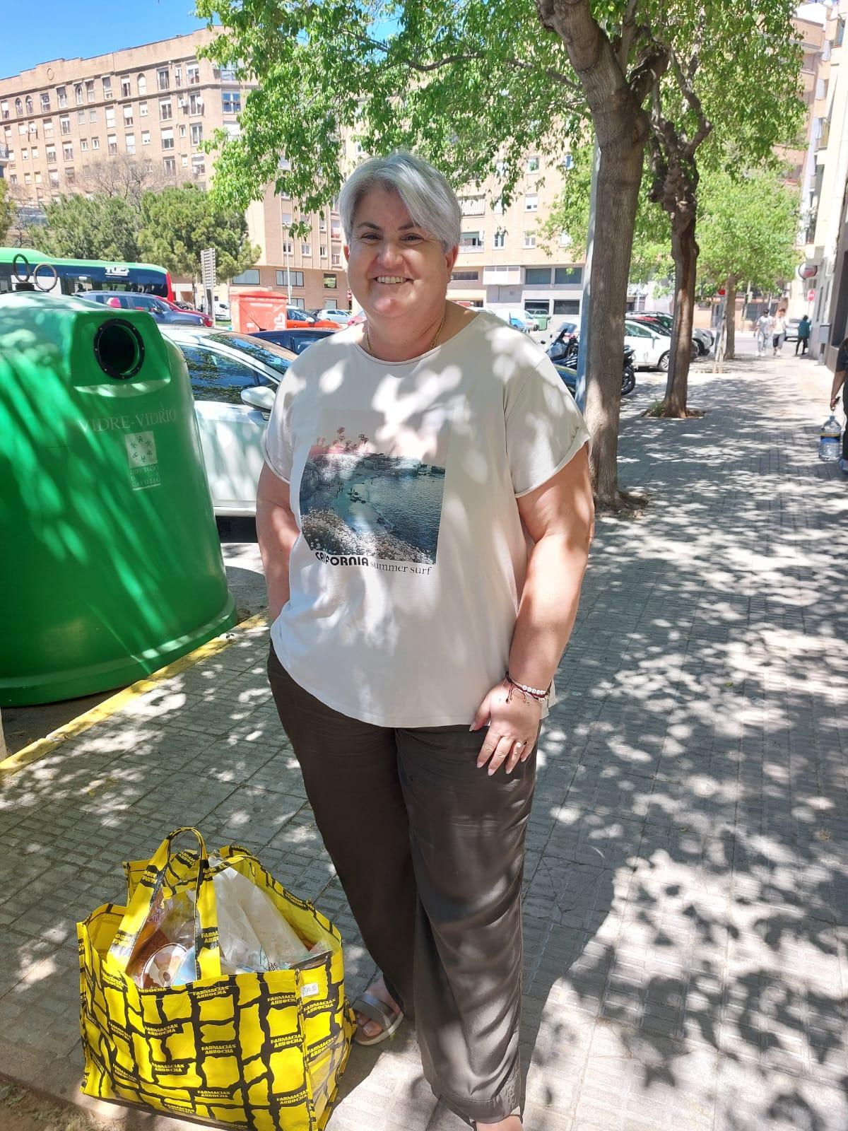 María José, vecina de Castelló.