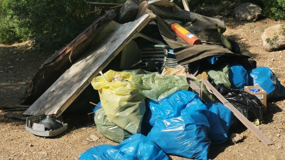 Vecinos de Llucmajor recogen 1.500 kilos de suciedad en el torrente de Son Verí